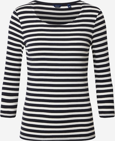 Tricou GANT pe albastru închis / alb, Vizualizare produs