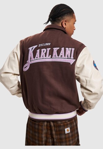 Veste mi-saison Karl Kani en marron