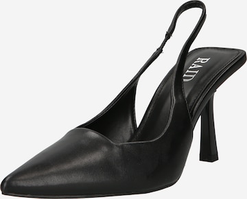 Raid Slingback pumps 'KYLEE' i svart: framsida