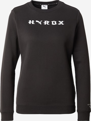 Sweat de sport 'Puma x Hyrox' PUMA en noir : devant