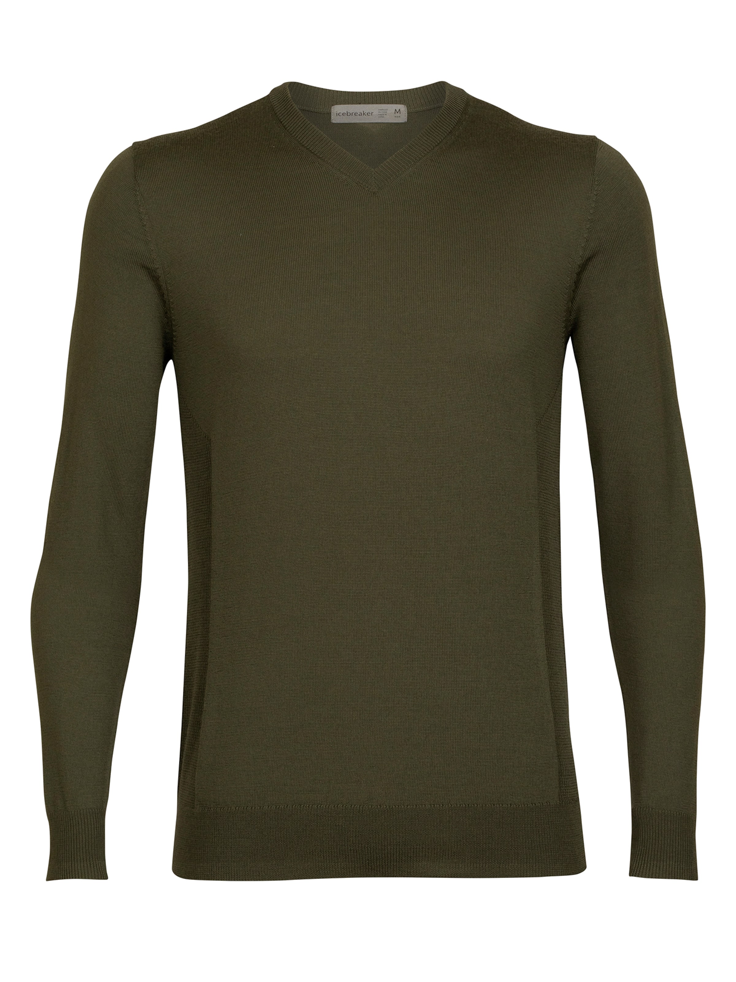 ICEBREAKERSportski pulover 'Shearer' - zelena boja: prednji dio