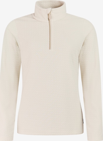 PROTEST Sportief sweatshirt 'PRTPurley' in Beige: voorkant