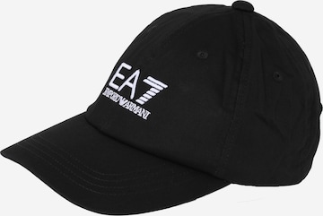 juoda EA7 Emporio Armani Kepurė: priekis