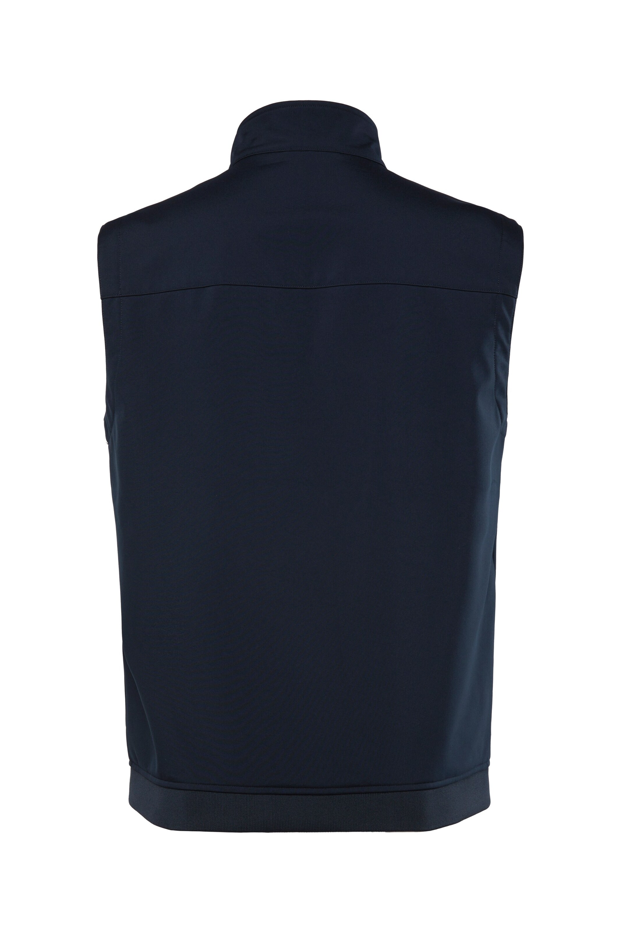 Men Plus Weste in Blau