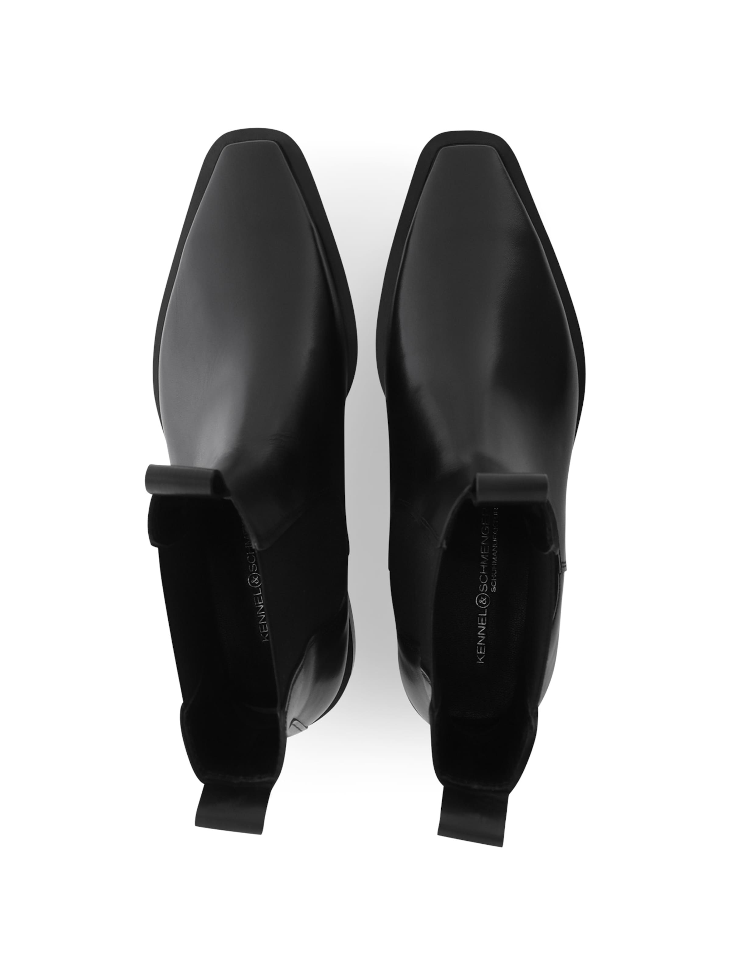 Kennel & Schmenger Chelsea boots in Zwart