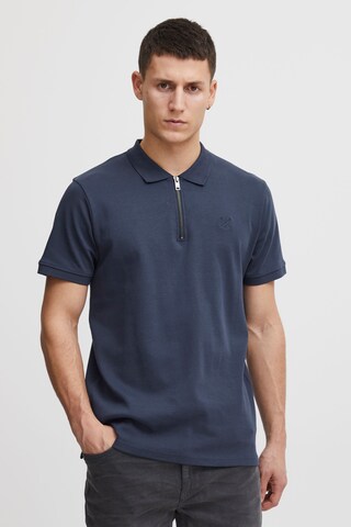 !Solid Shirt 'Zakir' in Blue: front