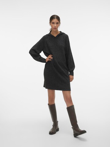 VERO MODA Knitted dress 'Doffy' in Black