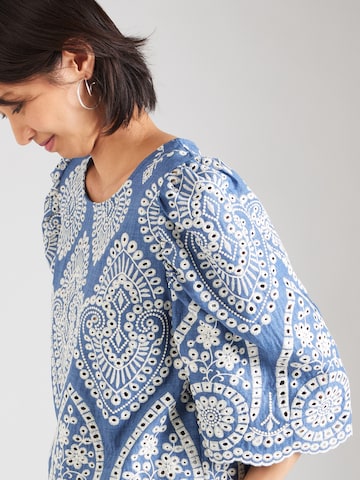 SISTERS POINT - Blusa 'GILMA-T' em azul