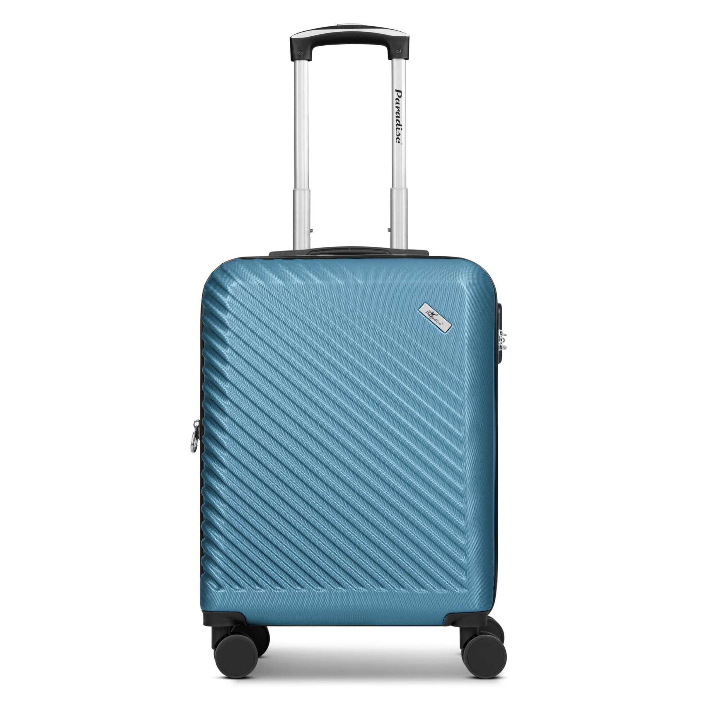 CHECK.IN Trolley 'Paradise 2.0' in Blue: front