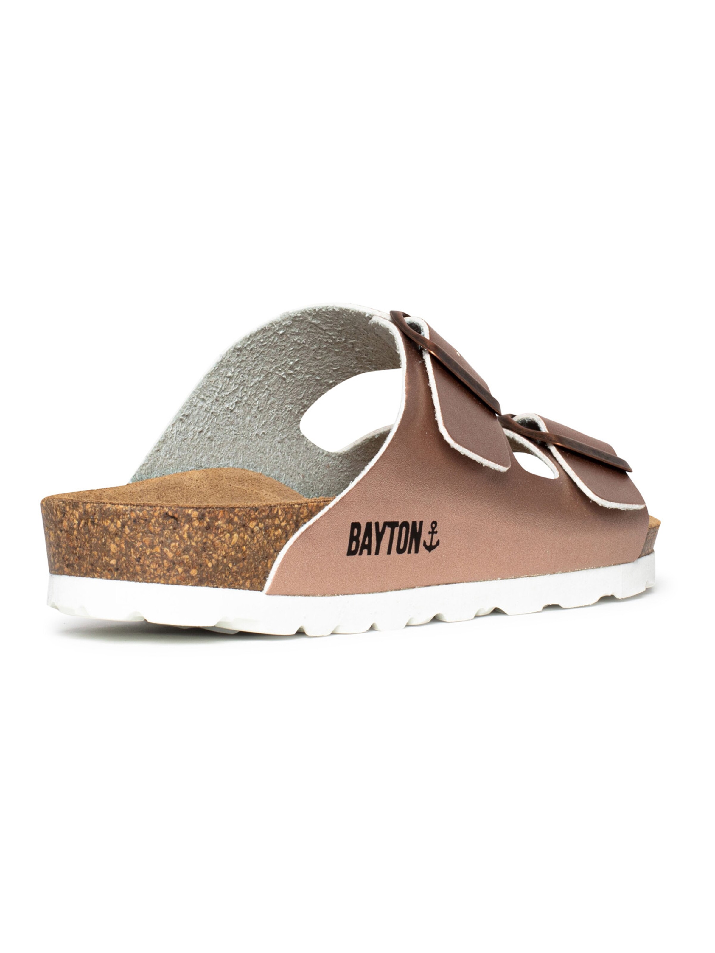 Bayton Klapki 'Atlas' w kolorze brąz