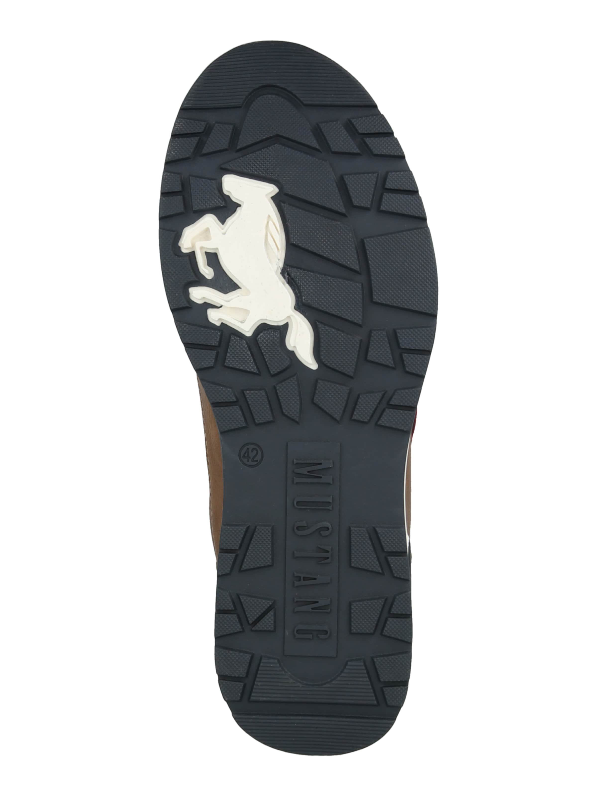 MUSTANG Nízke tenisky - Hnedá