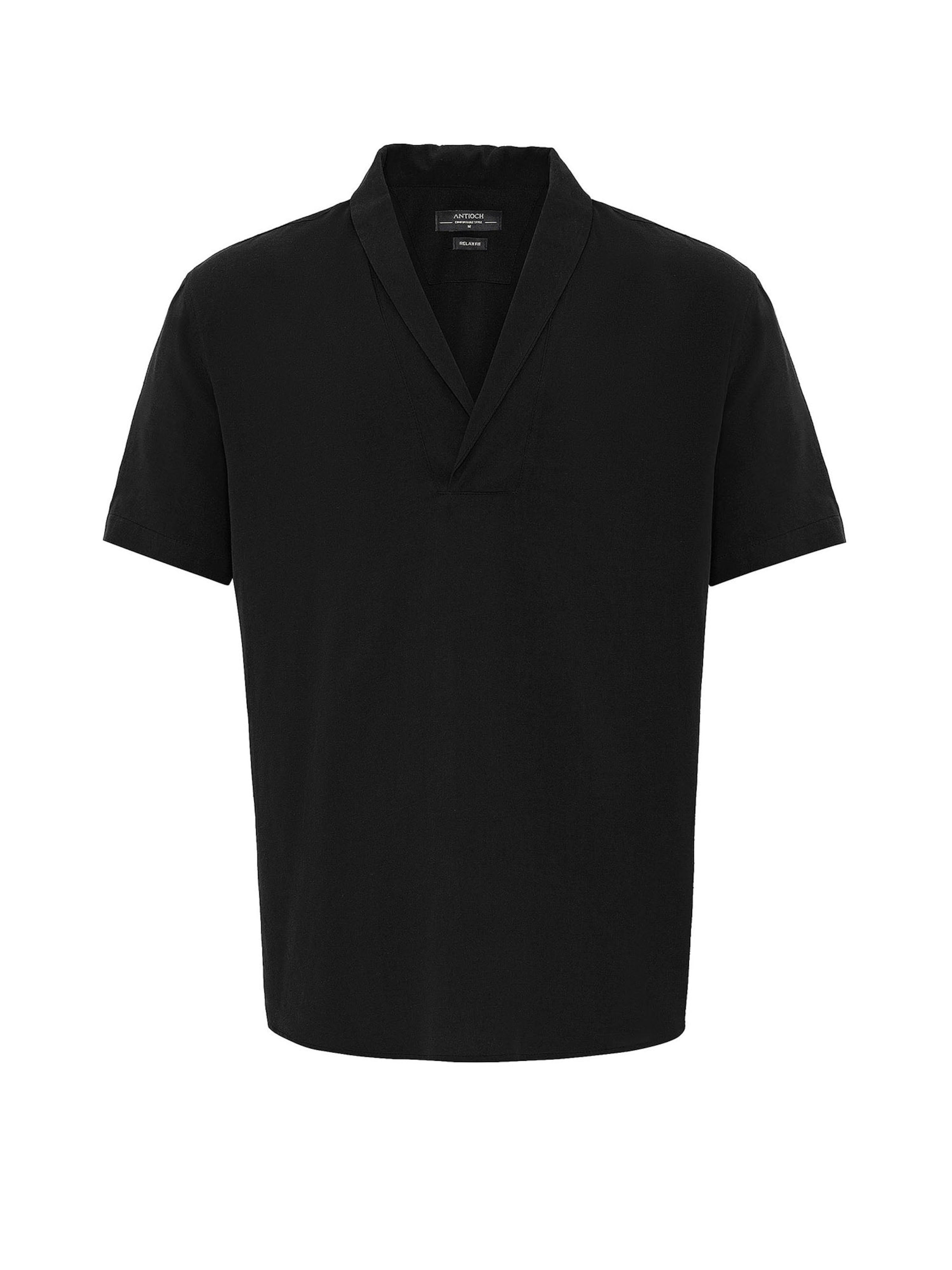 Antioch Μπλουζάκι σε μαύρο: μπροστά