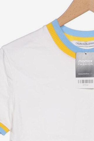 Calvin Klein Jeans T-Shirt XS in Weiß