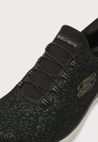 SKECHERSSlip On tenisice 'SUMMITS-LUNAR GLOW' - crna boja