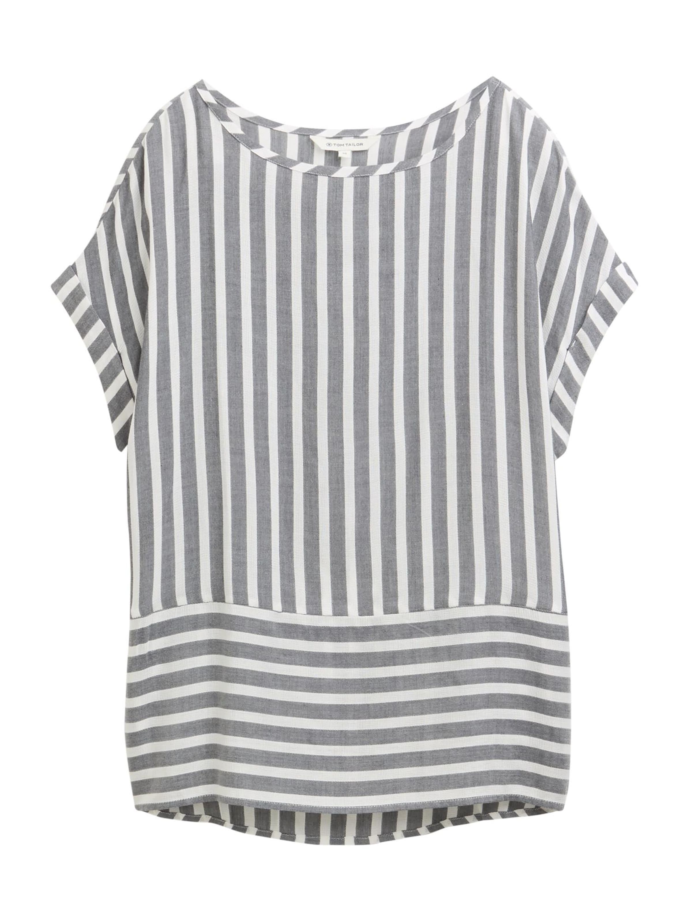 TOM TAILOR Pluus, värv hall: eest vaates