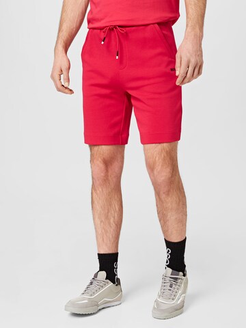 BOSS Green Regular Shorts 'Headlo 1' in Pink: predná strana