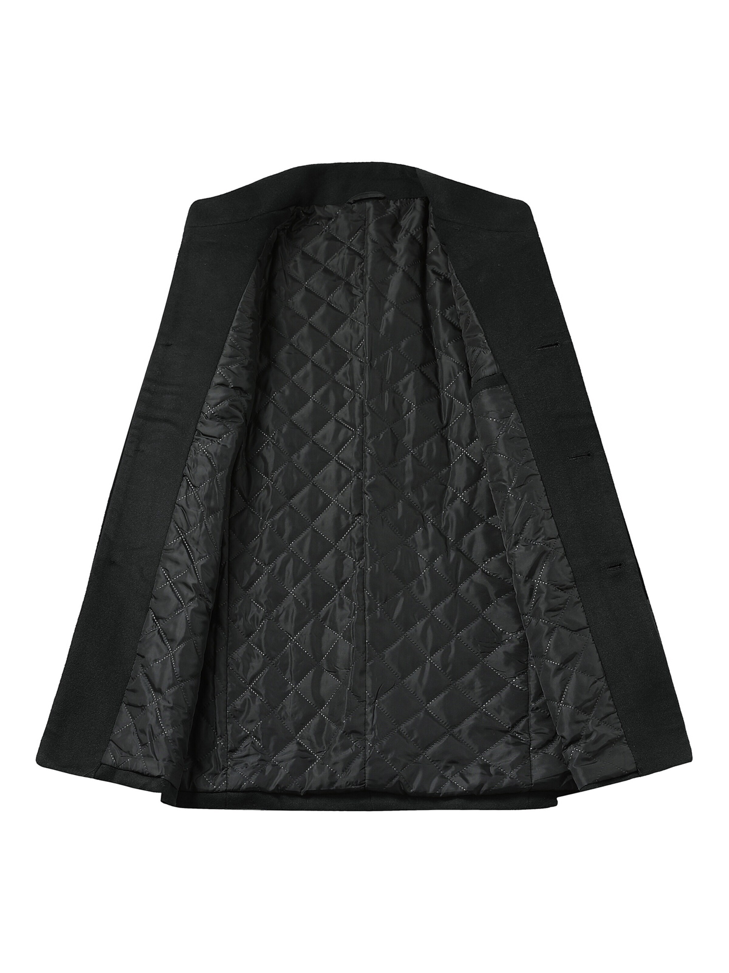 YOUTHUP Winter Coat 'Winterfester' in Black