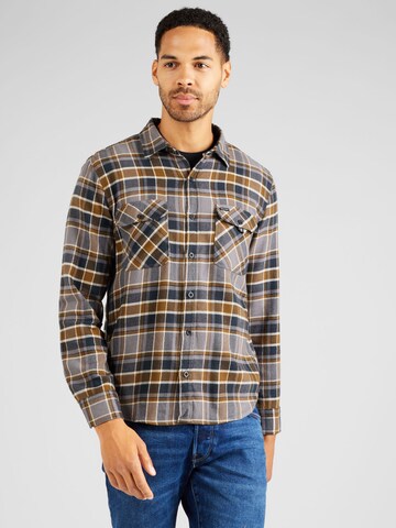 Brixton - Regular Fit Camisa 'BOWERY' em mistura de cores: frente