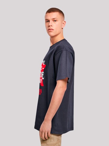 T-Shirt 'Stranger Things Upside Down Dreams Netflix TV Series' F4NT4STIC en bleu