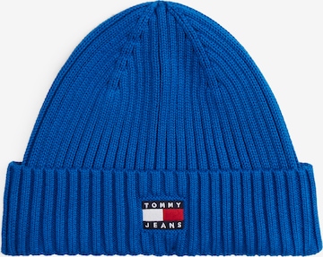 Tommy Jeans Шапка 'HERITAGE' в синьо: отпред