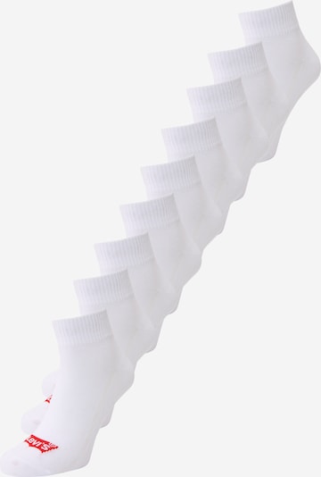 LEVI'S ® Socken in blutrot / weiß, Produktansicht