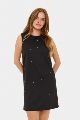 Robe SAINT TROPEZ en noir : devant
