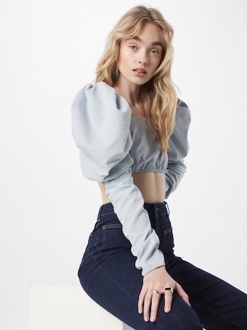 Misspap Blouse in Blauw