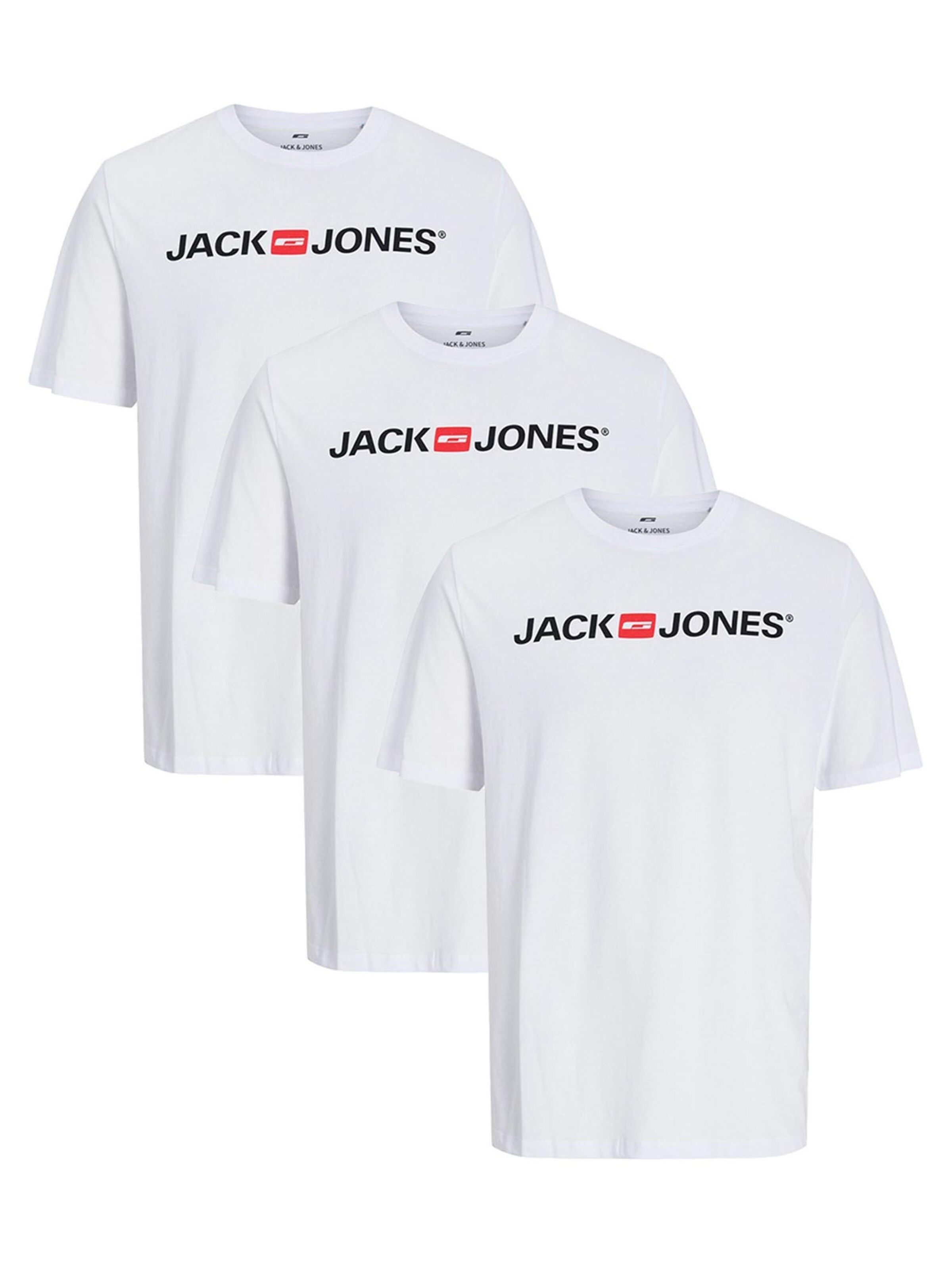 JACK & JONES Shirt 'Basic' in White, Item view