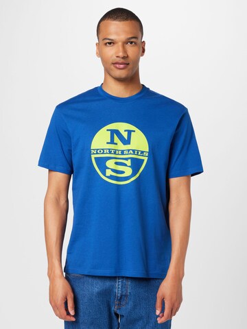 T-Shirt North Sails en bleu : devant