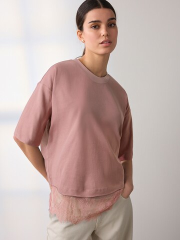 Next T-Shirt in Pink: Vorderseite