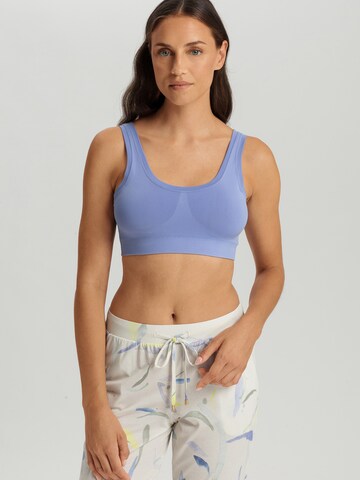 Hanro - Soutien Bustier Soutien ' Touch Feeling Padded ' em azul: frente