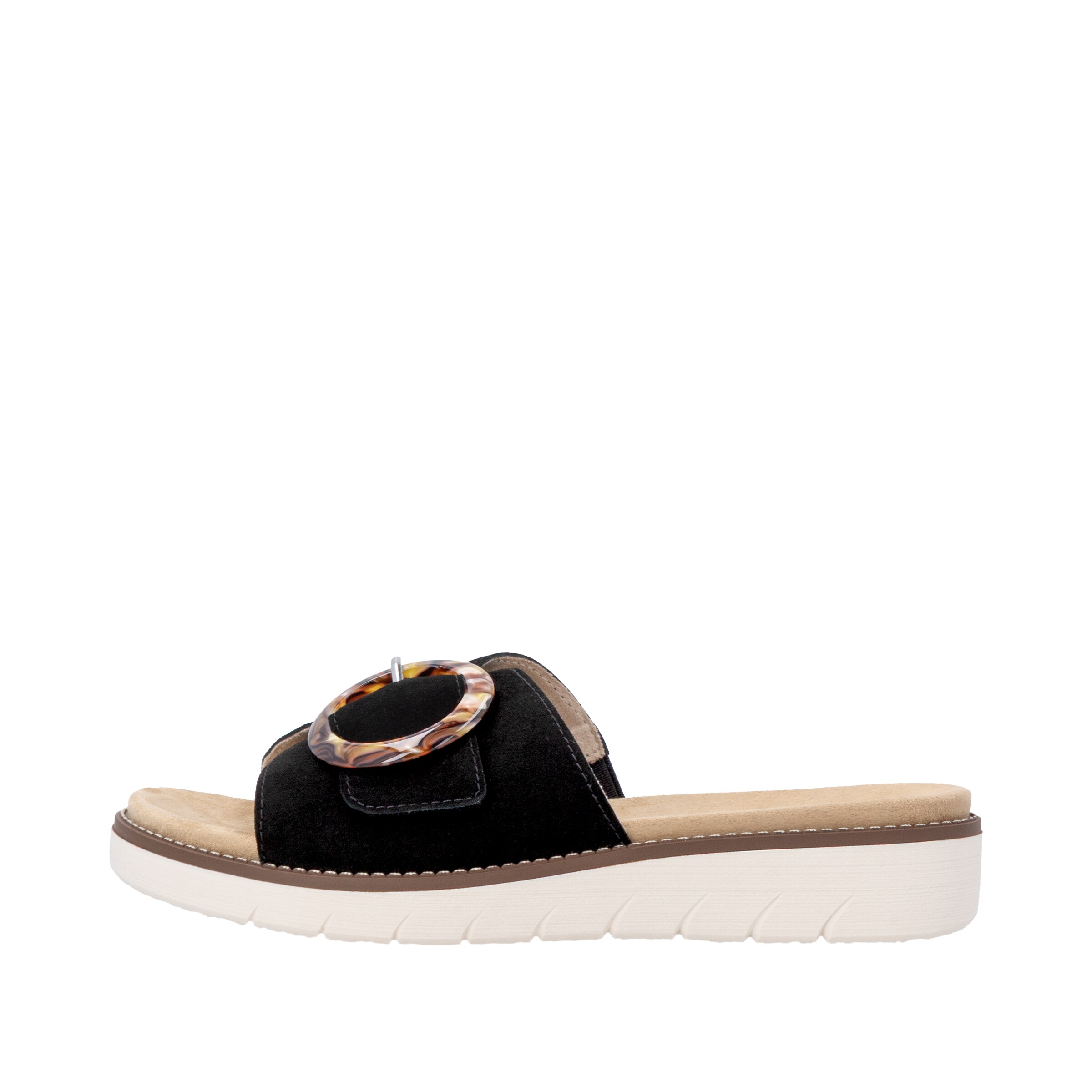 Mule 'D2042' REMONTE en noir