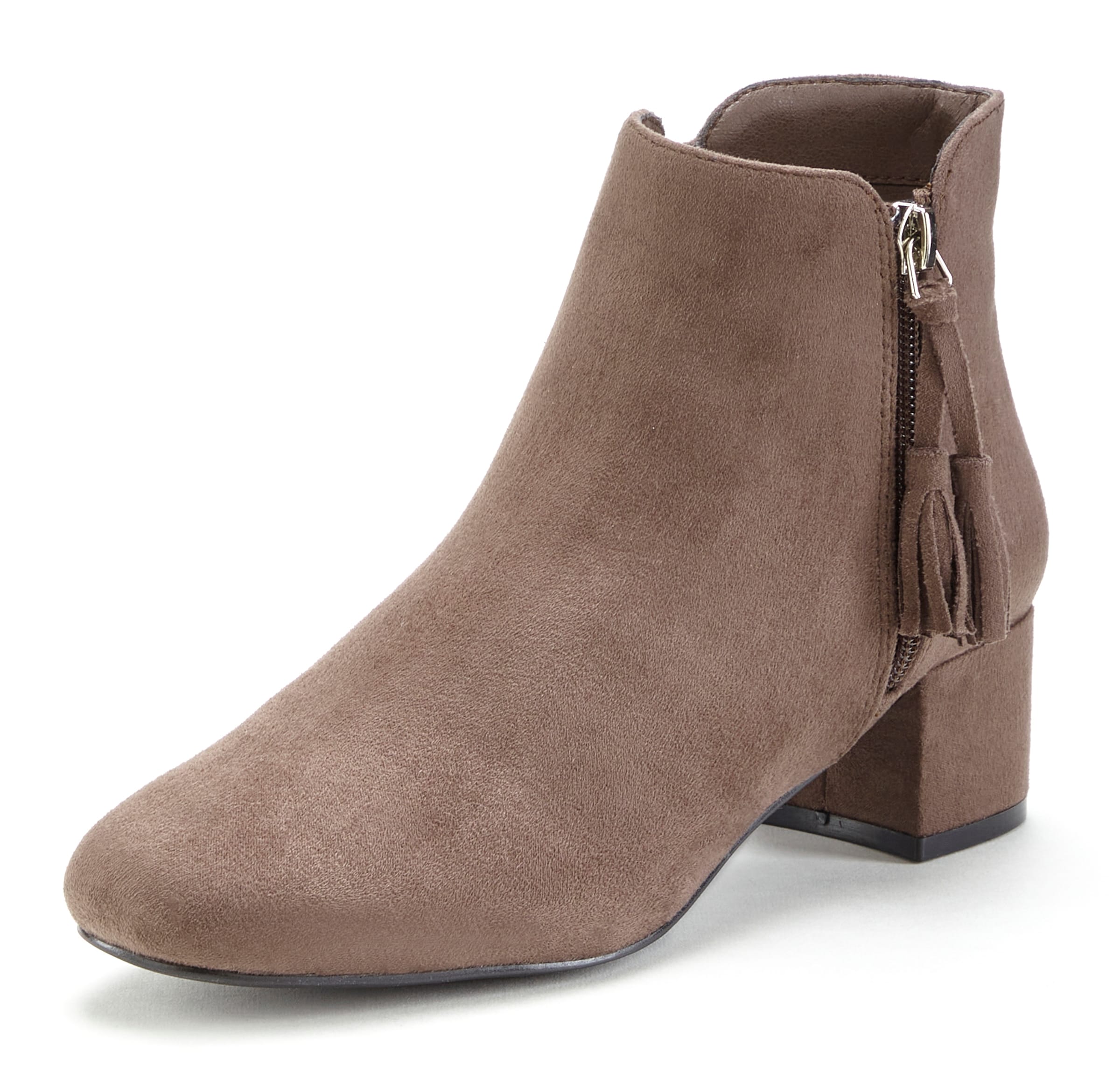 LASCANA Ankle boots σε καφέ: μπροστά