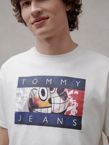 Tommy Jeans Bluser & t-shirts i hvid