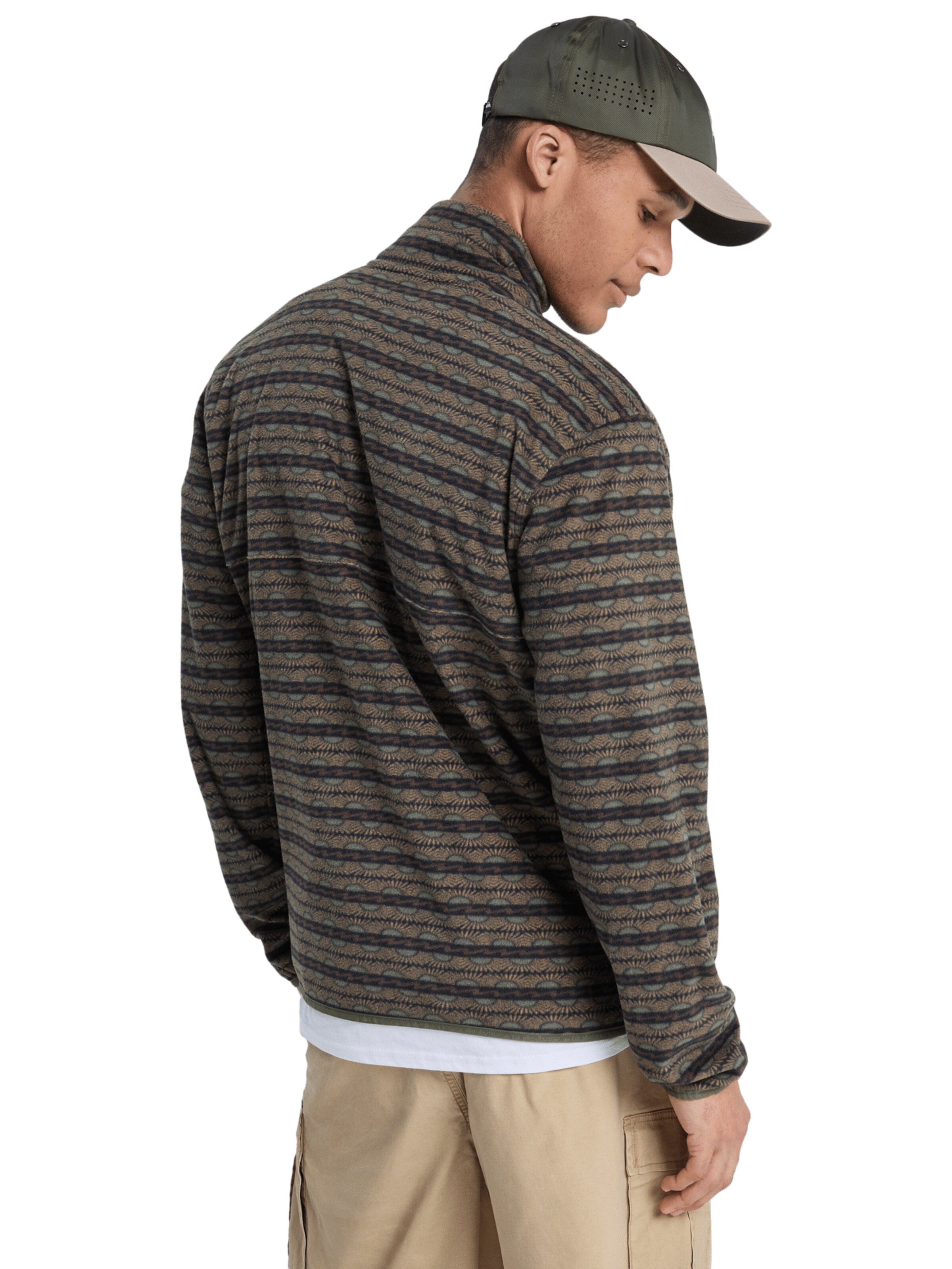 QUIKSILVER Sweatshirt in Green