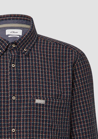 Coupe regular Chemise s.Oliver en bleu