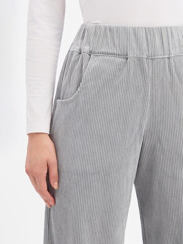Marie Lund Wide Leg Hose in Grau