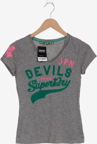 Superdry T-Shirt XS in Grau: predná strana