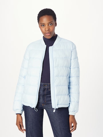 comma casual identity Between-season jacket in Blue: front