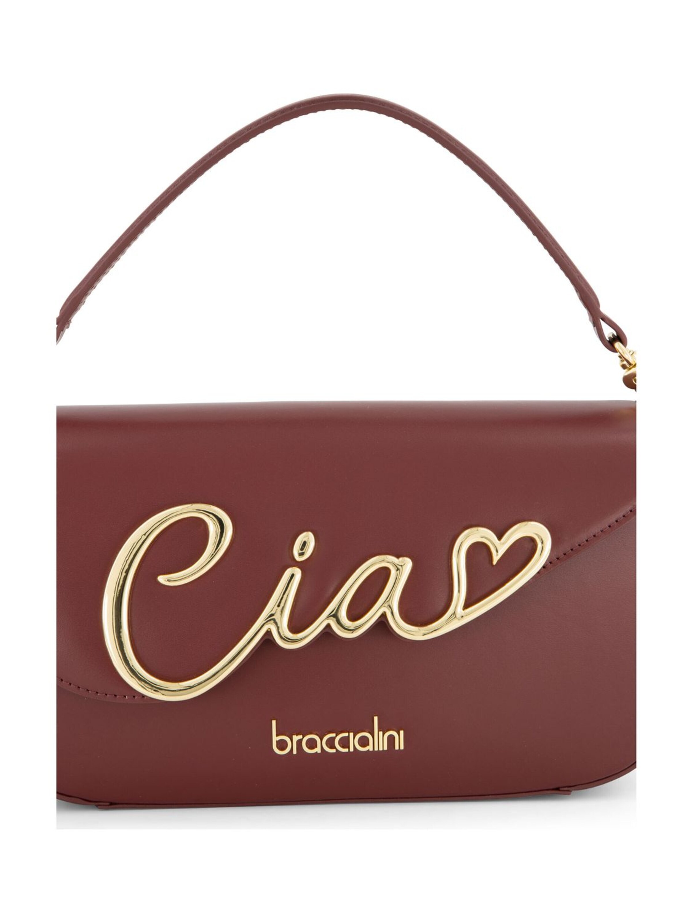 Borsa a spalla 'Ciao' di Braccialini in rosso