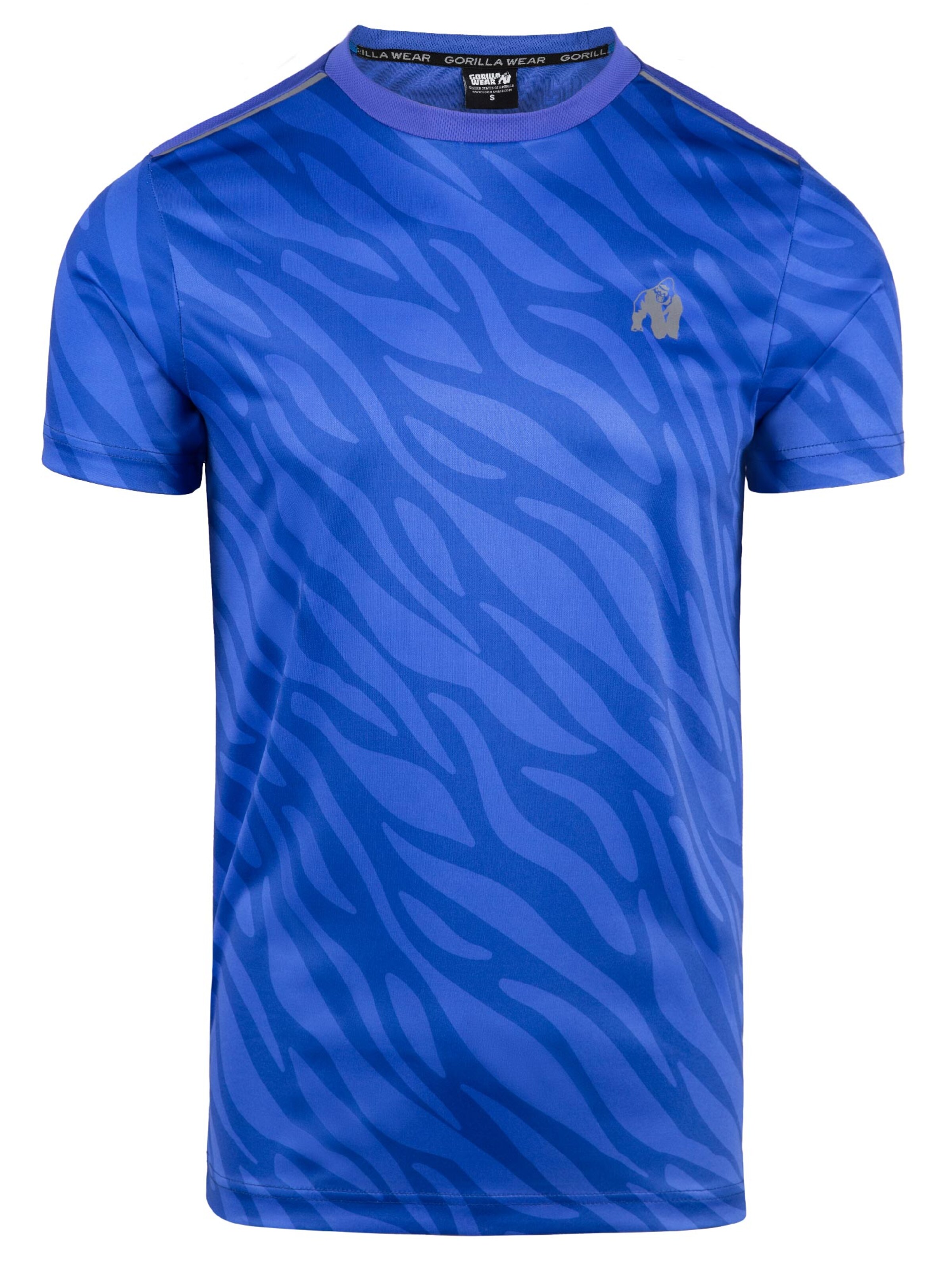 Maglia funzionale 'Washington' di Gorilla Wear in grigio: frontale