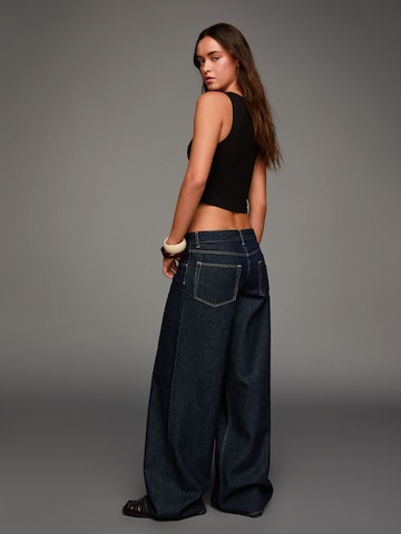 Bershka Top - fekete