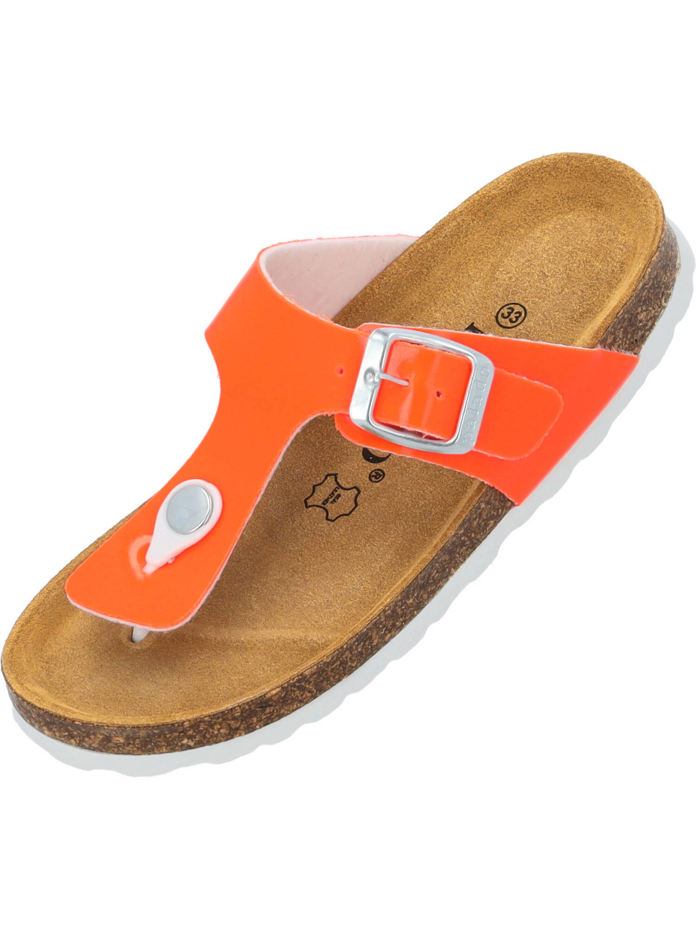 Palado Sandals 'Kos ' in Orange: front