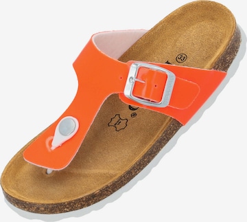 Palado Zehentrenner 'Kos ' in Orange: Vorderseite