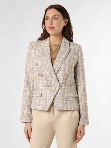 Blazer Marie Lund en beige : devant