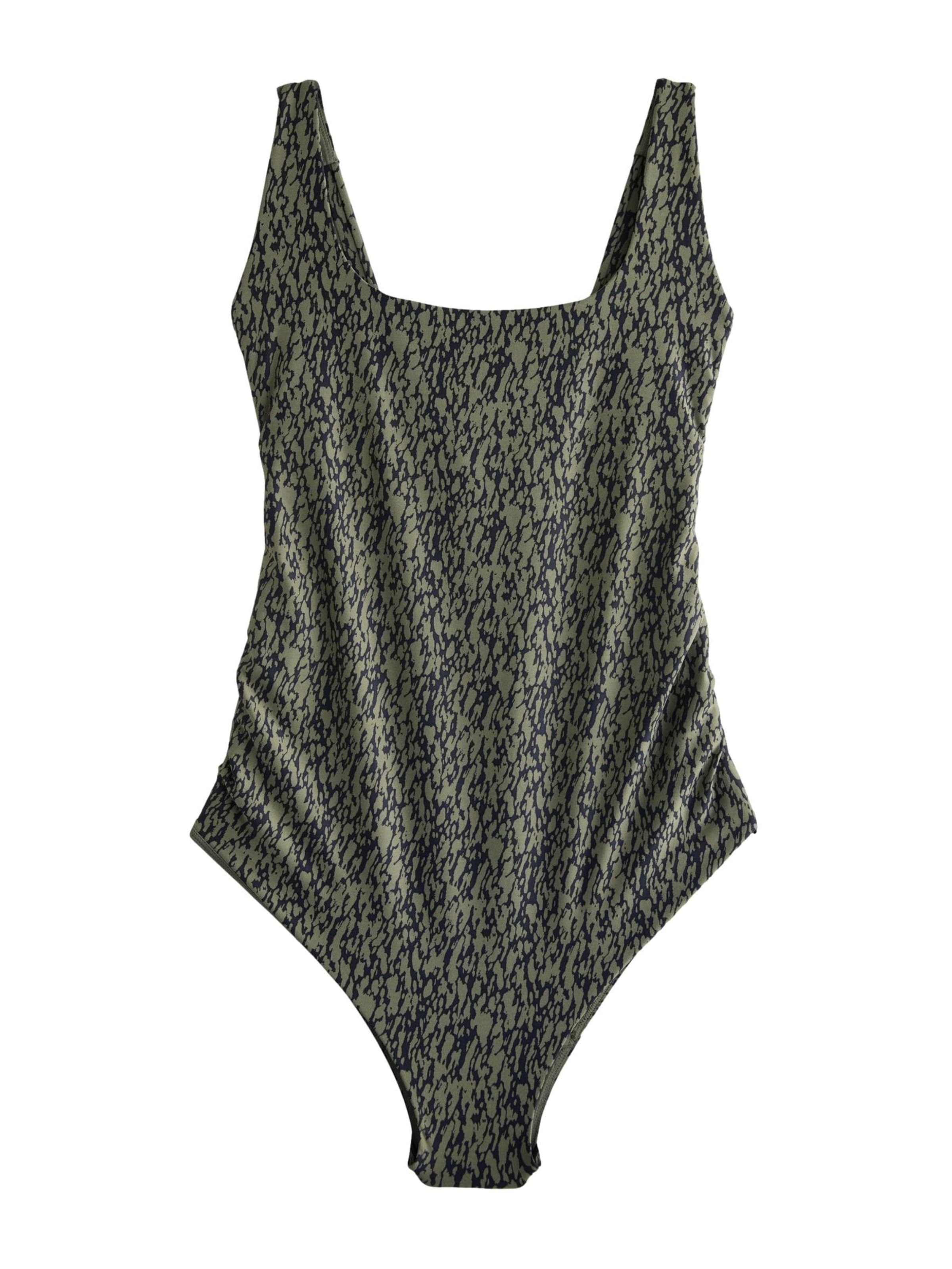 Next Бански костюм в зелено: отпред