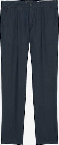 mėlyna Marc O'Polo Standartinis Klostuotos kelnės 'Osby': priekis