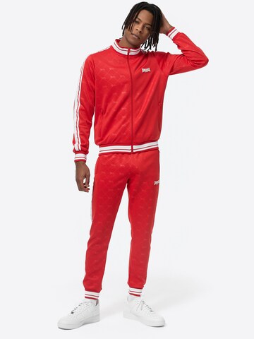 LONSDALE - Ropa para correr 'Ashwell' en rojo: frente