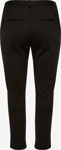 Regular Pantaloni 'Jenna' de la KAFFE CURVE pe negru