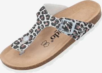 Palado Zehentrenner 'Kos Wild' in Weiß: Vorderseite